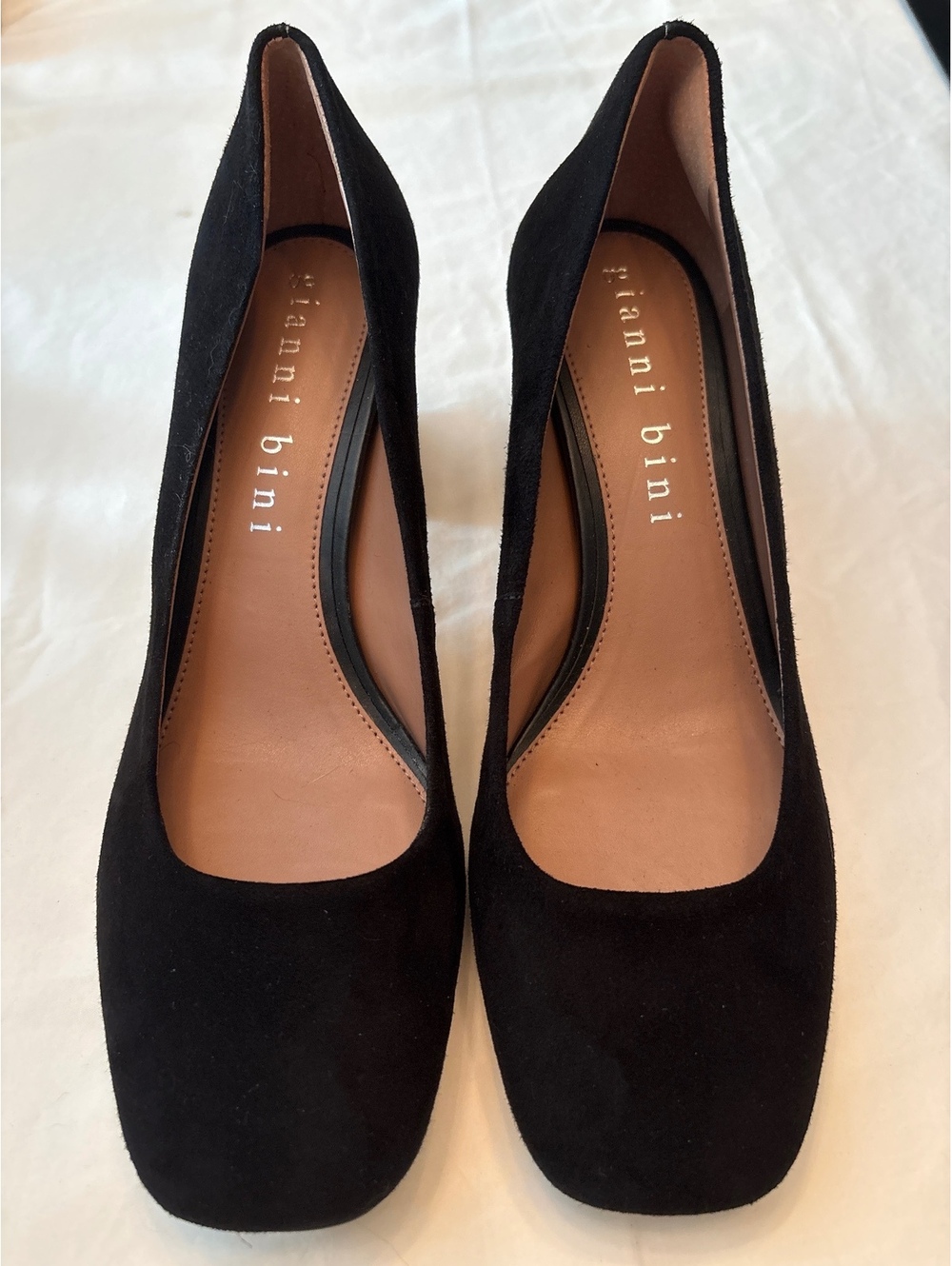 NWOB Gianni Bini Black Suede Pumps 8M